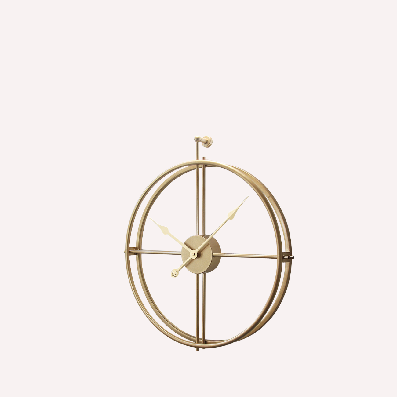 Alvar – Nordisk metallväggklocka med modern design